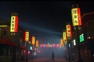 长夜面包房剧照：深夜橱窗里刚出炉的面包与暖灯